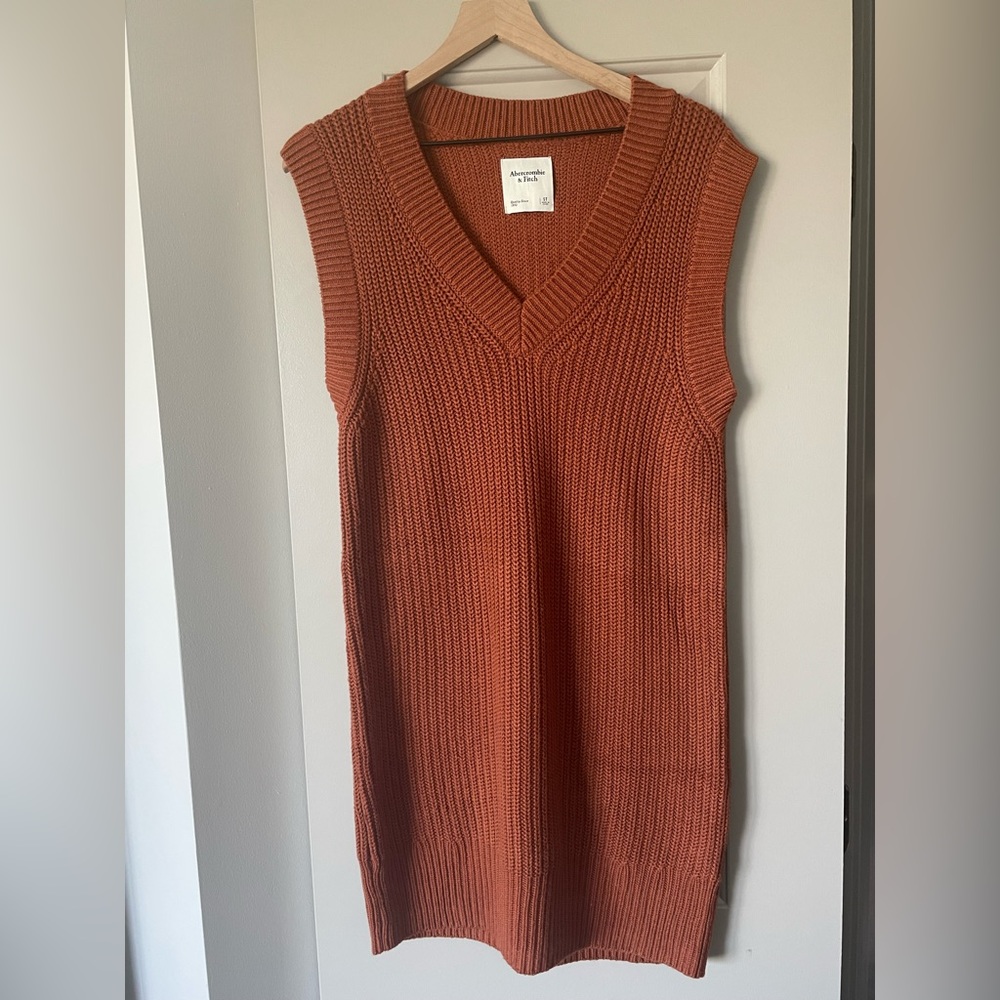 Abercrombie & Fitch Sweater Vest Mini Dress